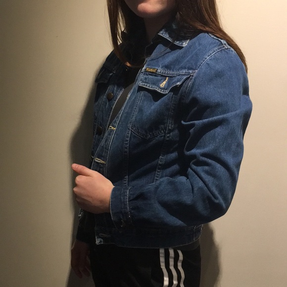 VINTAGE Marlboro Denim Jacket // Size S - Picture 8 of 8